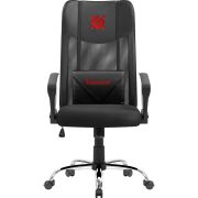 Крісло ігрове Defender Totem поліуретан 50мм,сітка, RGB, Black (64335)