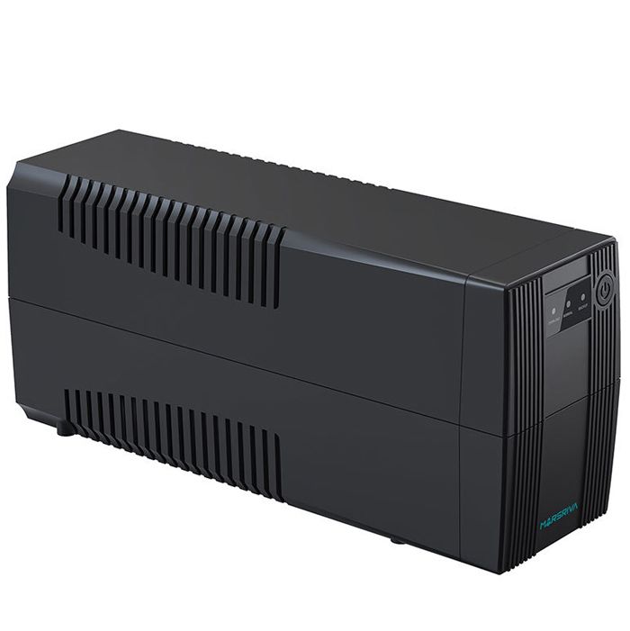 ДБЖ Marsriva MR-UF600, 600ВА/360Вт, Line-Interactive, LED version, 2хSchuko, 1*12V/7Ah (MR-UF600)