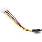 Кабель питания PowerPlant Molex - SATA, 0.15 м (CA910953)