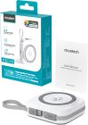 УМБ Choetech Magnetic Wireless 10000mAh 22,5W PD USB-A,USB-C,build-in USB-C,Apple Watch charger (B697C-WHSL)