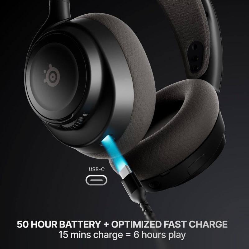 Ігрова гарнітура SteelSeries Arctis Nova 7X Gen 2 Wireless Black PC/PS/SW/MAC/MOB (61758)