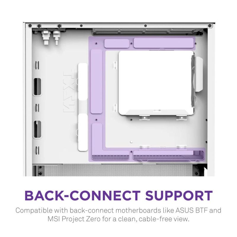 Корпус NZXT H3 Flow White без БЖ (CC-H31FW-01)