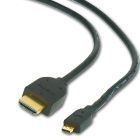 Кабель Cablexpert HDMI - micro-HDMI V 2.0 (M/M), 1.8 м, чорний пакет (CC-HDMID-6)
