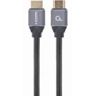 Кабель Cablexpert HDMI - HDMI V 2.0 (M/M), 1 м, черный/серый коробка (CCBP-HDMI-1M)