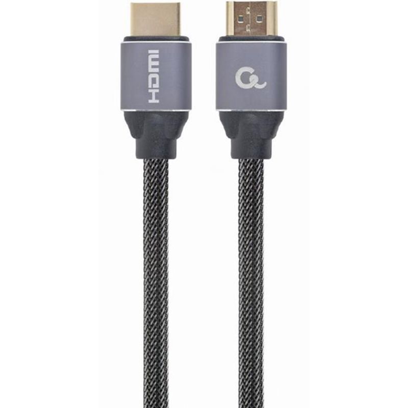 Кабель Cablexpert HDMI - HDMI V 2.0 (M/M), 1 м, черный/серый коробка (CCBP-HDMI-1M)