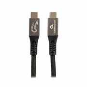 Кабель Cablexpert USB Type-C - USB Type-C (M/М), 240 W, 1 м, черный (CCBP-USB4.2-CMCM240-1M)