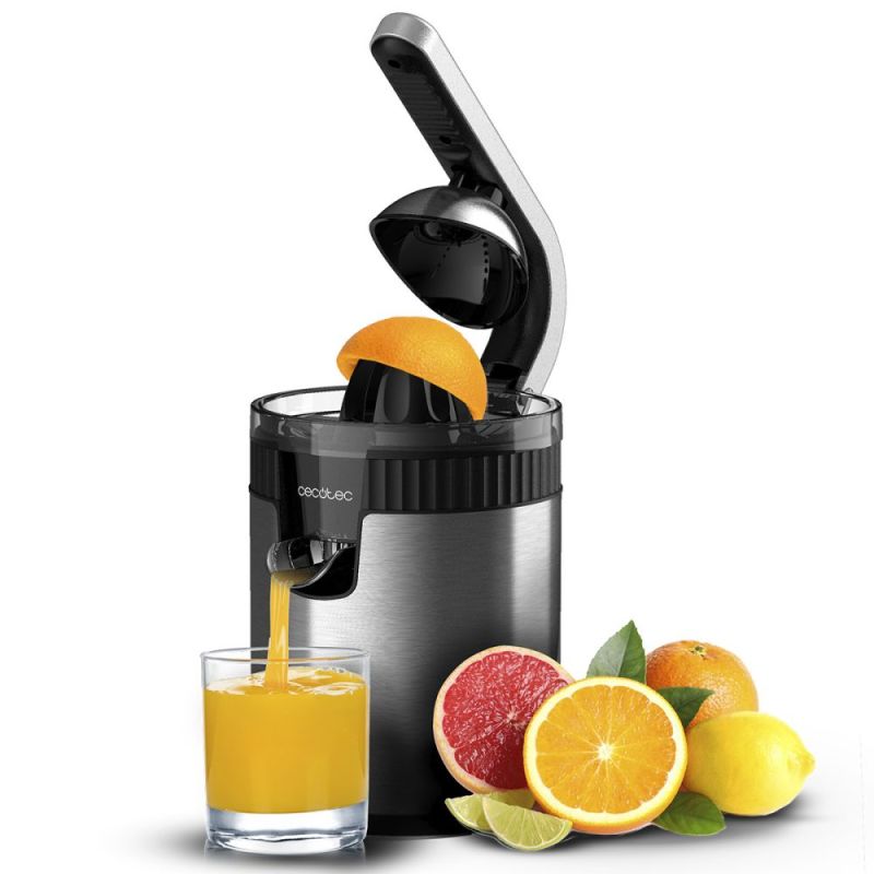 Соковыжималка Cecotec Xqueeze RetroJuice 600 Steel (CCTC-03363)