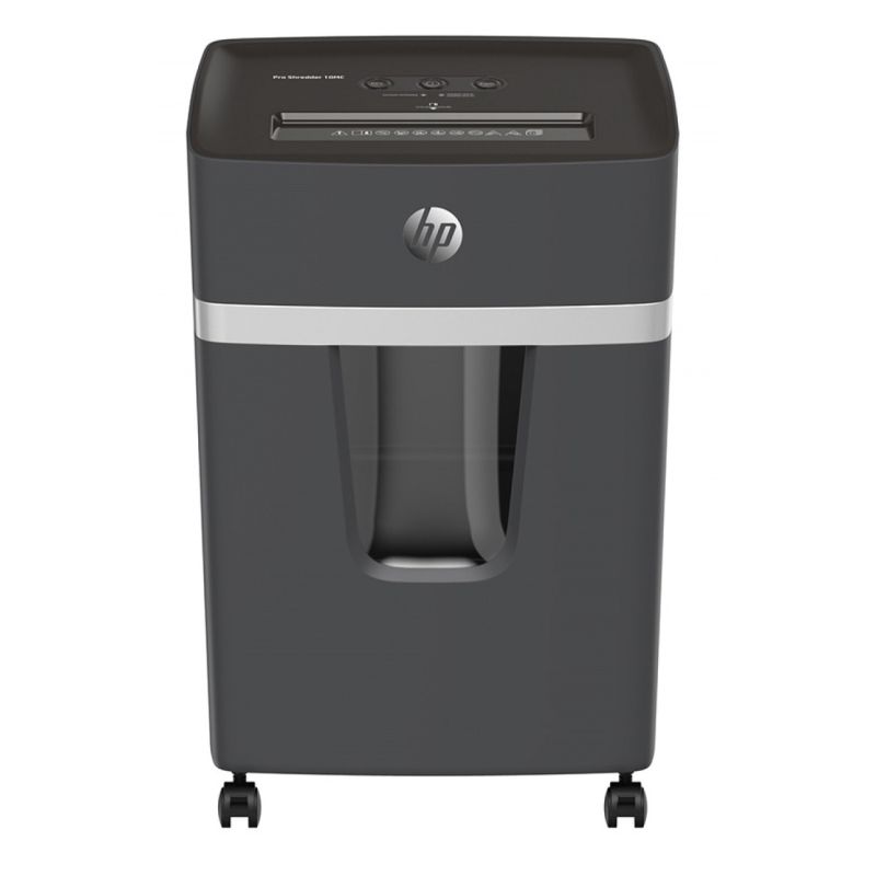 Знищувач документів HP Pro Shredder 10MC, A4, 80g х 10 листів, 2*15, 20 л., P-5 (2812)
