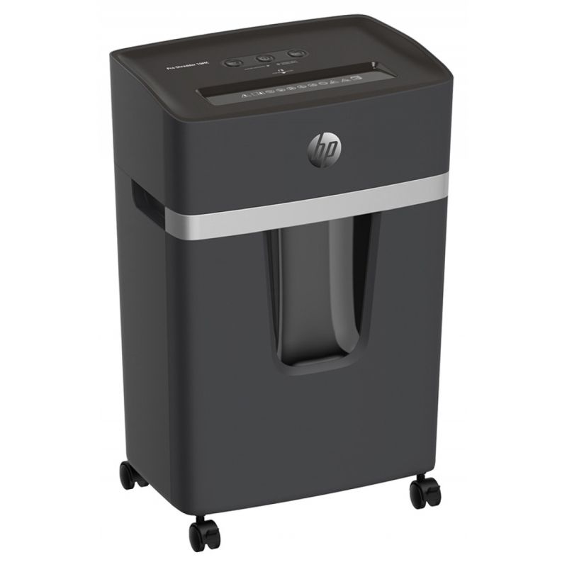 Знищувач документів HP Pro Shredder 10MC, A4, 80g х 10 листів, 2*15, 20 л., P-5 (2812)