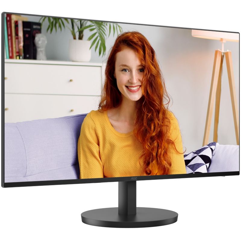 TFT 27" AOC 27B3HA2, IPS, 100Гц, VGA, HDMI, колонки, чорний (27B3HA2)