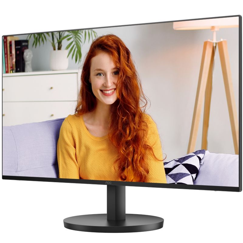 TFT 27" AOC 27B3HA2, IPS, 100Гц, VGA, HDMI, колонки, чорний (27B3HA2)