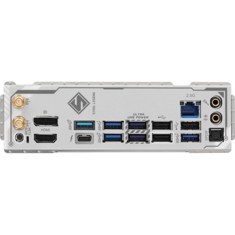 AsRock B860 Steel Legend WiFi (1851/B860, 4*DDR5, 2*PCIex16, HDMI/DP/TB4, 4xSATA, 4xM.2, 2.5Glan, 7. (B860 Steel Legend WiFi)