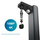 Сканер A3 Canon IRIScan Desk 7 Pro (85MP, 600dpi, 4912x3680, 4K Camera, USB, книжковий, чорний) (464415/4430V330)