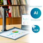 Сканер A3 Canon IRIScan Desk 7 Pro (85MP, 600dpi, 4912x3680, 4K Camera, USB, книжковий, чорний) (464415/4430V330)
