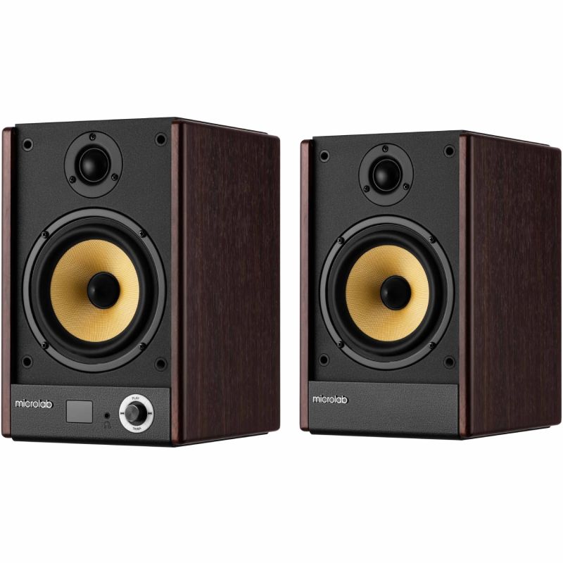 Акустична система 2.0 Microlab SOLO 5, 90Вт, темно-коричнева (SOLO5_V2)