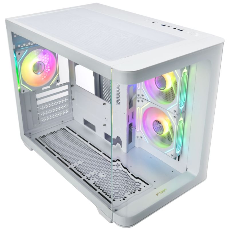 Корпус FSP S380-WA без БЖ mATX White (S380-WA)
