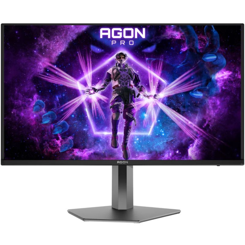 TFT 31.5"AOC AG326UZD2, QD-OLED, UHD 4K,240hz,2xHDMI, DP, USB-C,USB-hub, HAS, Pivot,кол.,чорно-сірий (AG326UZD2)