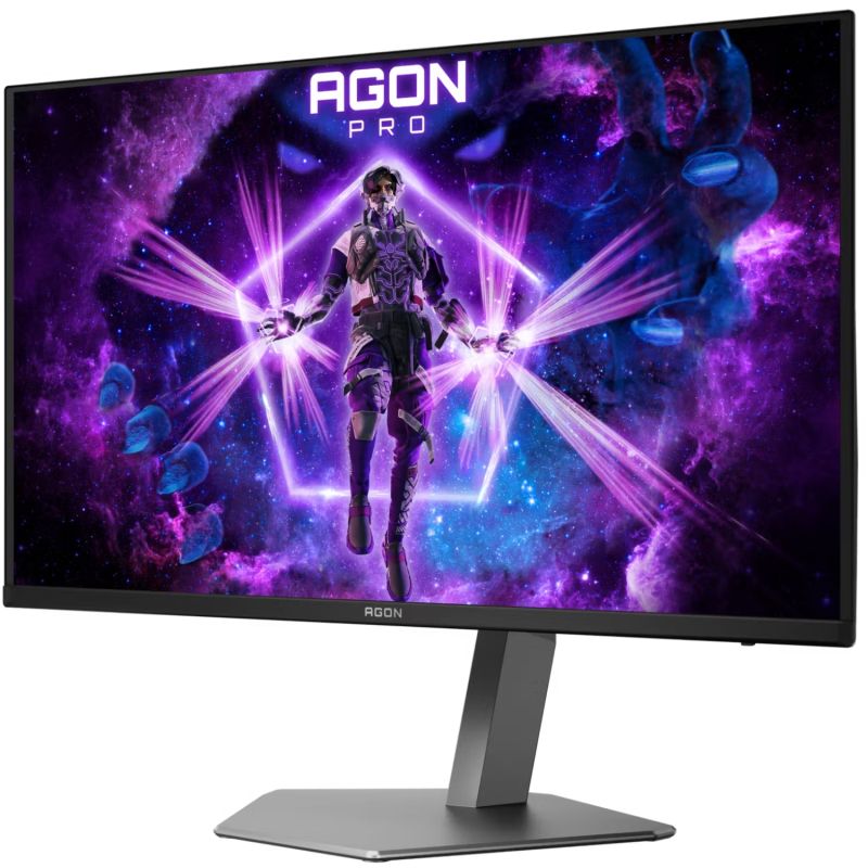 TFT 31.5"AOC AG326UZD2, QD-OLED, UHD 4K,240hz,2xHDMI, DP, USB-C,USB-hub, HAS, Pivot,кол.,чорно-сірий (AG326UZD2)