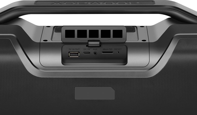 Акустична система 1.0 Defender Beatbox 50, 50W, Bluetooth/RGB/TF/TypeC/IPX5/PWB чорна (65950)