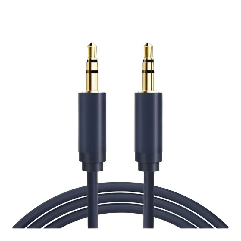 Кабель Cabletime Audio 3.5 мм - 3.5 мм (M/M), 2 м, 3 pin, Black (CF15L)