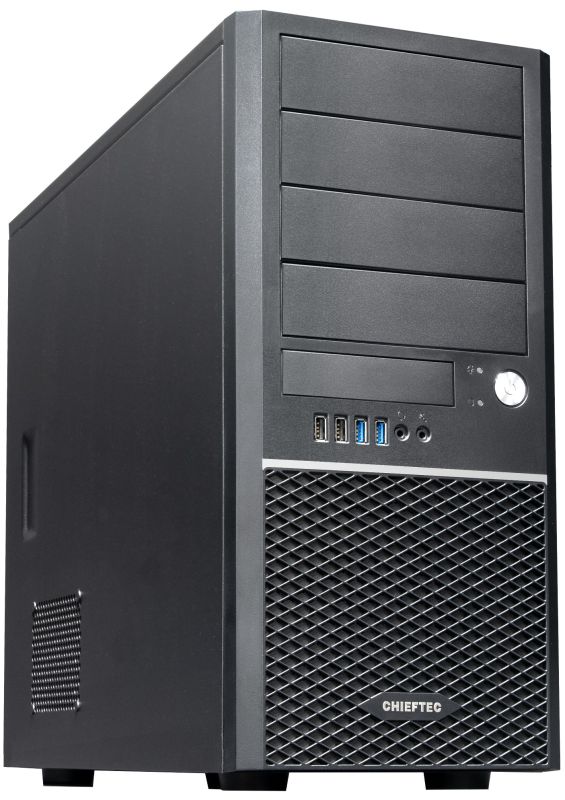 Корпус Chieftec CLASSIC CM-25B-OP, без БЖ, 2xUSB3.0, ATX, Black (CM-25B-OP)