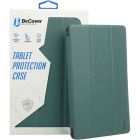 Чохол-книжка BeCover Flexible TPU Mate для Samsung Galaxy Tab S9 (SM-X710/SM-X716)/S9 FE (SM-X510/SM-X516B) Dark Green (712529)