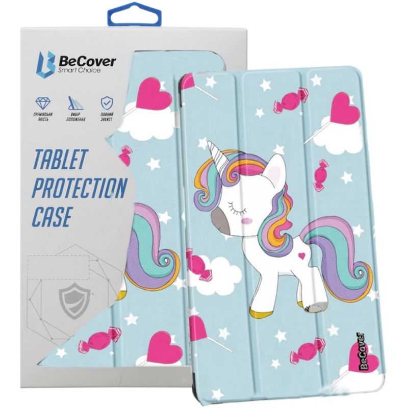 Чехол-книжка BeCover Flexible TPU Mate для Samsung Galaxy Tab S6 Lite 10.4 SM-P620/SM-P625/SM-P627 Unicorn (712521)
