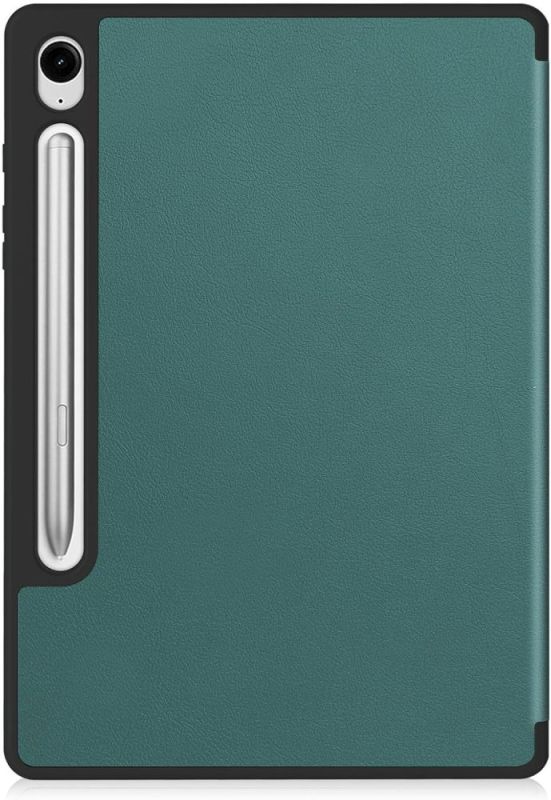 Чохол-книжка BeCover Flexible TPU Mate для Samsung Galaxy Tab S9 (SM-X710/SM-X716)/S9 FE (SM-X510/SM-X516B) Dark Green (712529)