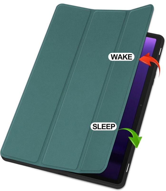 Чохол-книжка BeCover Flexible TPU Mate для Samsung Galaxy Tab S9 (SM-X710/SM-X716)/S9 FE (SM-X510/SM-X516B) Dark Green (712529)