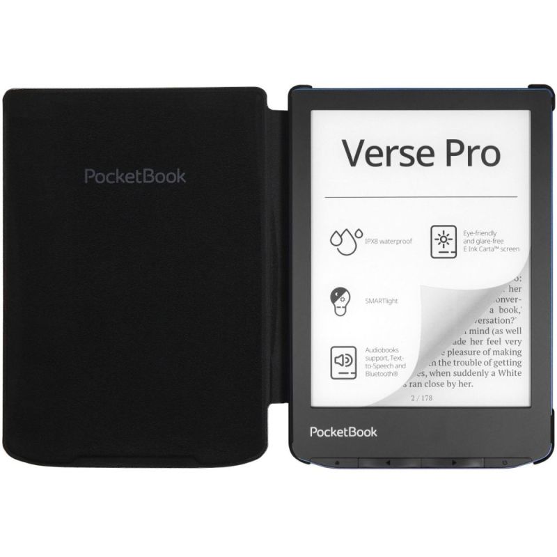 Чохол-книжка PocketBook Shell Cover для PocketBook PB629/634 6" Black (H-S-634-K-WW)