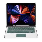 Чехол с беспроводной клавиатурой (TouchPad) BeCover для Apple iPad Pro 12.9 (2020/2021/2022) Dark Green (712383)