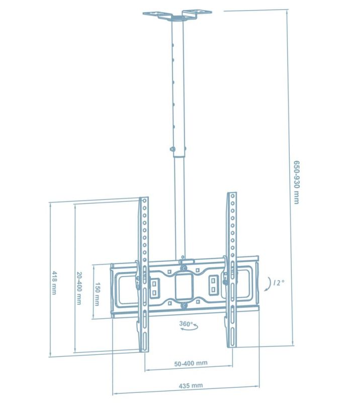 Кронштейн Walfix (VESA400х400) (CM-41B)
