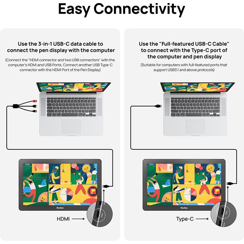Графический монитор Parblo Coast 16 Pro Gen2