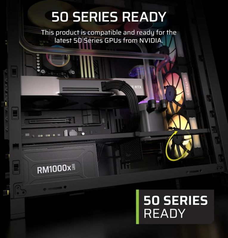 Блок живлення Corsair RM850x Shift ATX 3.1 850W (CP-9020299-EU)