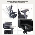 Кресло офисное LiberNovo Omni Midnight Black 48 см (CP-GW-0000015-00-01)