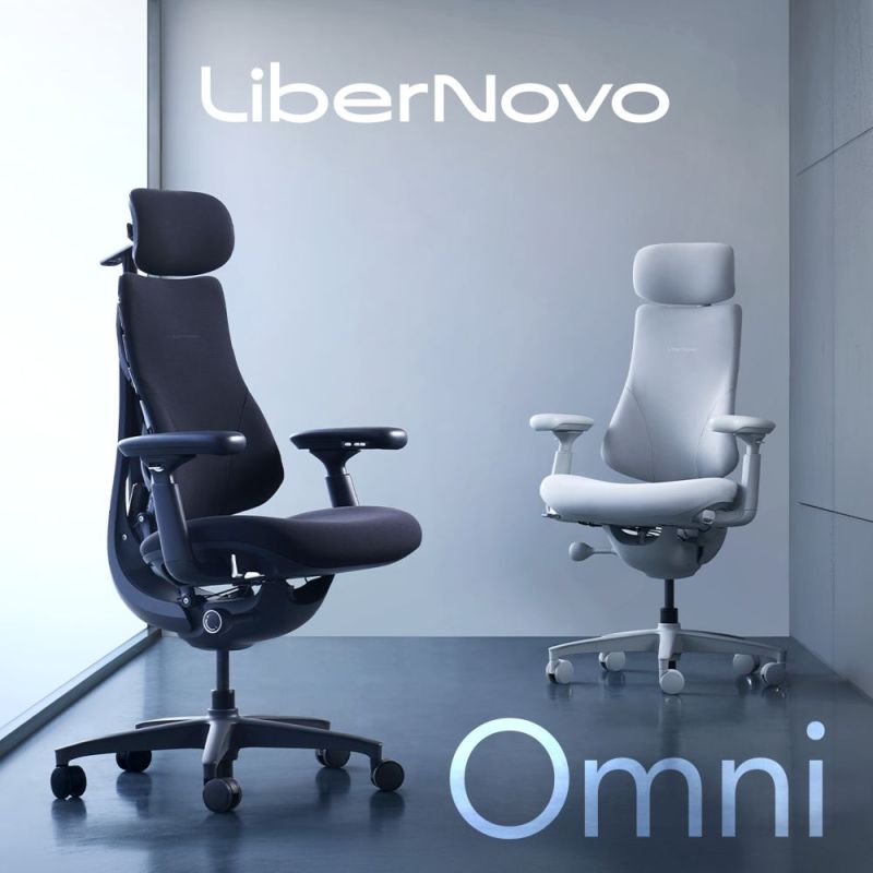 Кресло офисное LiberNovo Omni Midnight Black 48 см (CP-GW-0000015-00-01)