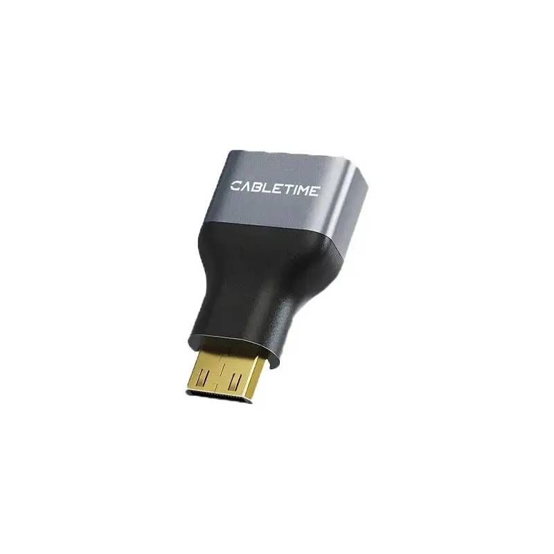 Переходник Cabletime mini HDMI - HDMI (F/M), 0.1 м (CP45G)