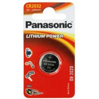 Батарейка Panasonic CR 2032 BL 1шт (CR-2032EL/1B)