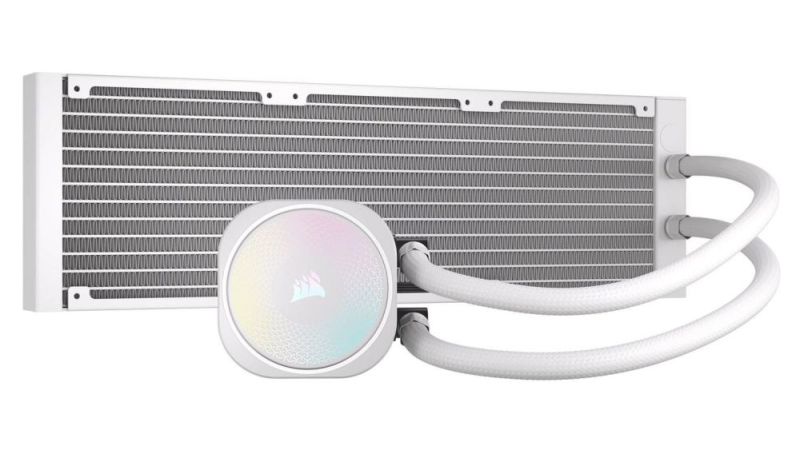 Система водяного охлаждения Corsair Nautilus 360 RS ARGB White (CW-9060095-WW)