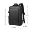 Рюкзак для ноутбука ColorWay Practical 17.3" Black (CW-BPP173-BK)
