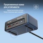 Фільтр живлення ColorWay 45W 2 розетки, 1xUSB-A 2xUSB-C, 2 м, синій (CW-CHE25PDB)