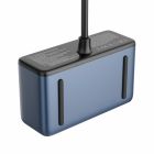 Фільтр живлення ColorWay 45W 2 розетки, 1xUSB-A 2xUSB-C, 2 м, синій (CW-CHE25PDB)