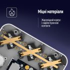 Фільтр живлення ColorWay 20W (3 USB-A + 3 TYPE-C) 3 розетки, 6 USB, 2 м, чорний (CW-CHE36PDB)