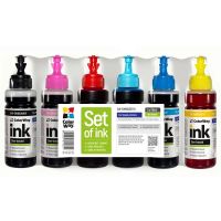 Комплект чернил ColorWay Epson TX650 BK/С/LC/LM/M/Y 6*100г (CW-EW650SET01)