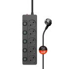 Фільтр живлення СolorWay 5 розеток, 5м, Black (CW-PSEA55SBK)