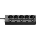 Фільтр живлення СolorWay 5 розеток, 5м, Black (CW-PSEA55SBK)