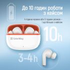 Bluetooth-гарнитура СolorWay Slim TWS-5 Earbuds White (CW-TWS5WT)