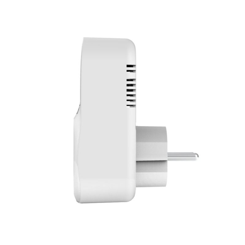 Реле напруги ColorWay (16A/3680W) 150V-210V/230V-280V LED1, 1 розетка (CW-VR16-03L)