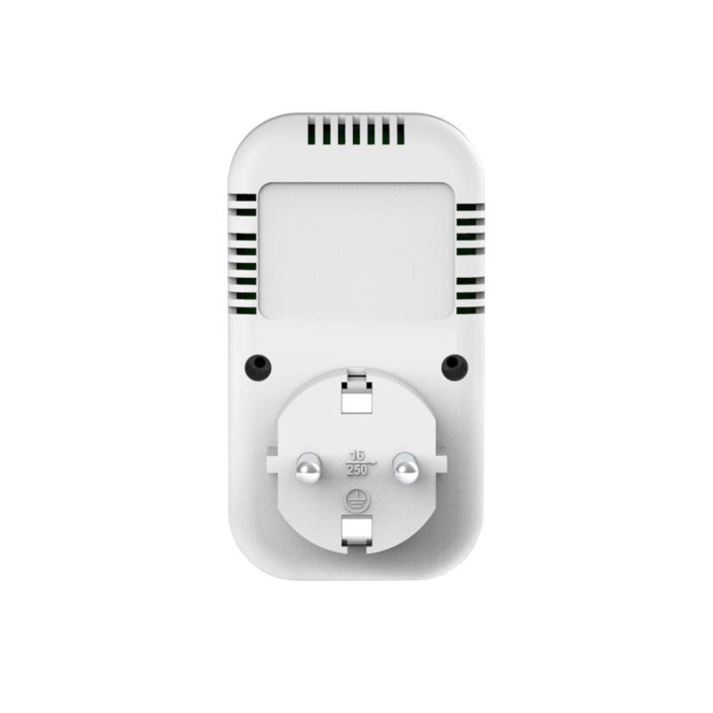 Реле напруги ColorWay (16A/3680W) 150V-210V/230V-280V LED1, 1 розетка (CW-VR16-03L)