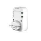 Реле напруги ColorWay (16A/3680W) 150V-210V/230V-280V LED1, 1 розетка (CW-VR16-03L)
